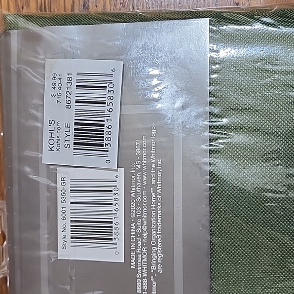 Whitmor💚 Heavy Duty Christmas Tree Storage bag NWT - Picture 5 of 7